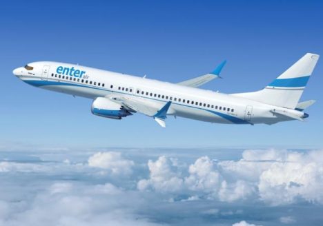 opóźniony lot Enter Air