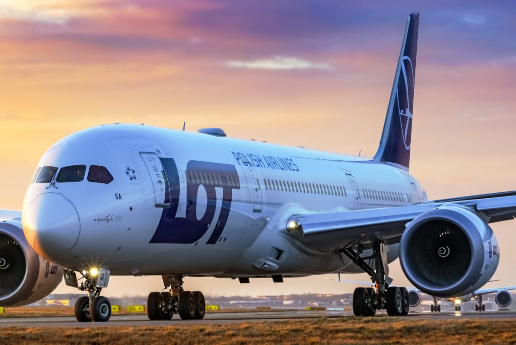 dreamliner polskie linie lotnicze