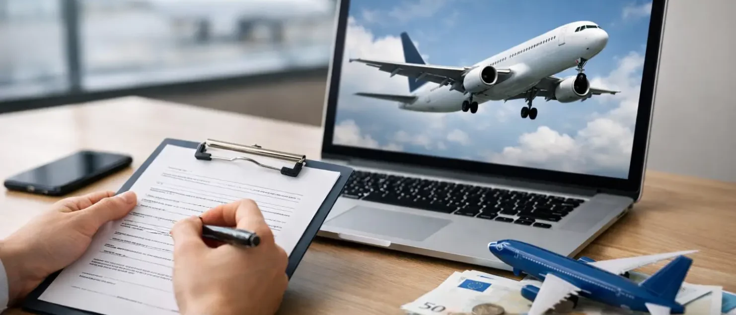 Jak złożyć wniosek o odszkodowanie za lot